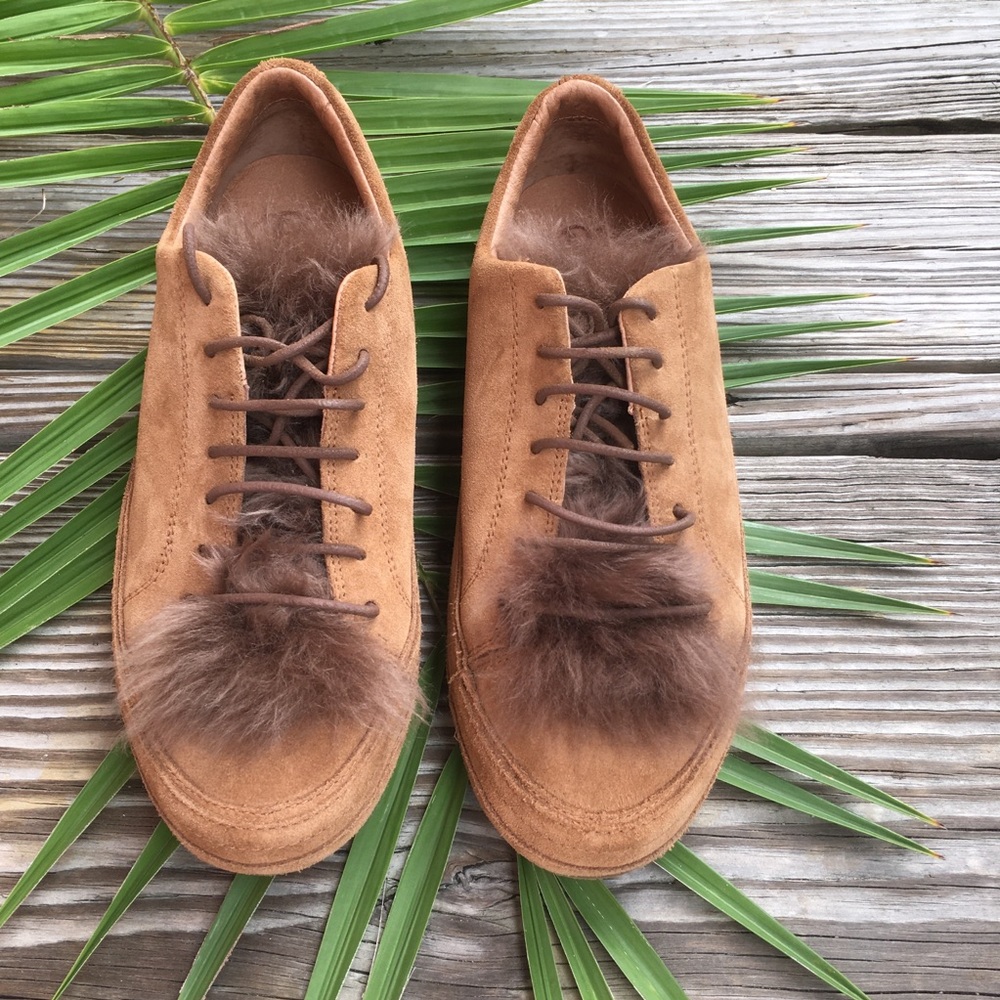 Ugg Blake Fur Shearling Sneakers